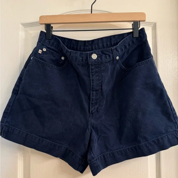 High Sierra Dark Blue Women's Jean Shorts - Picture 1 of 3